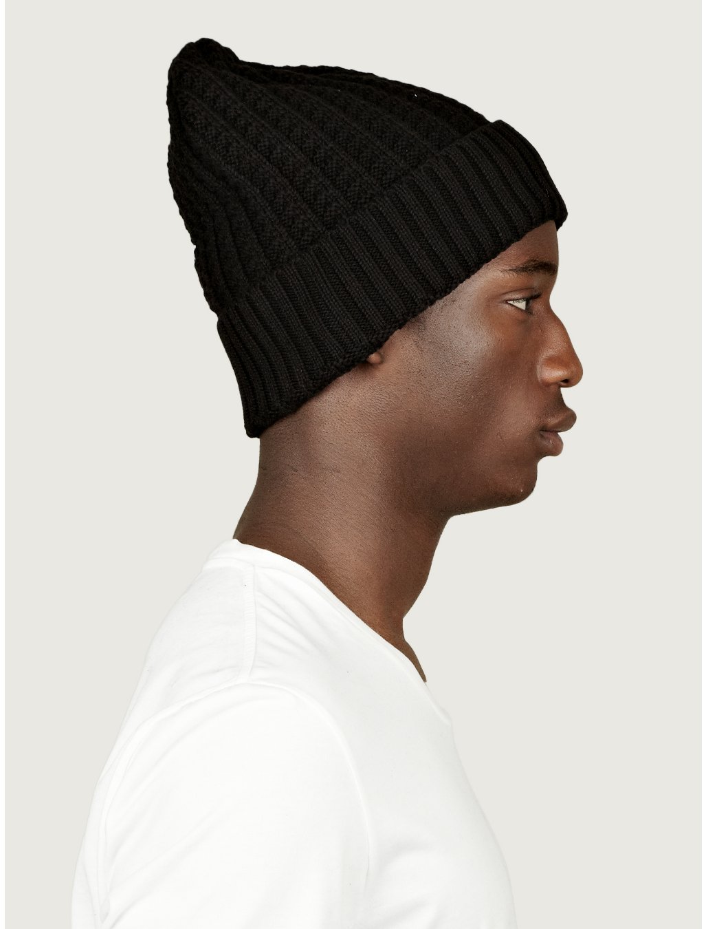 Maison Margiela 10 Mens Black Chunky Knit Hat in Black for Men | Lyst