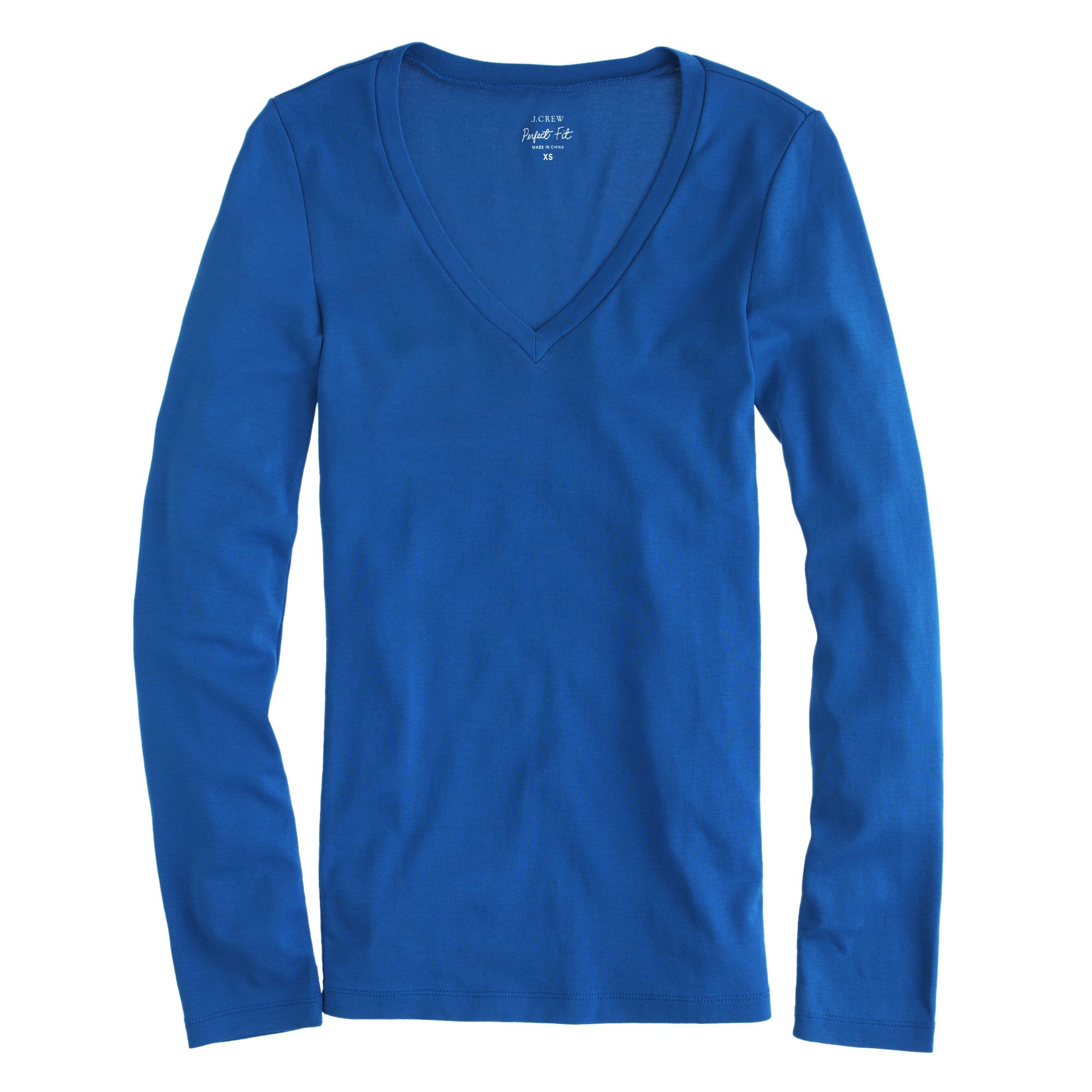 j crew perfect fit v neck