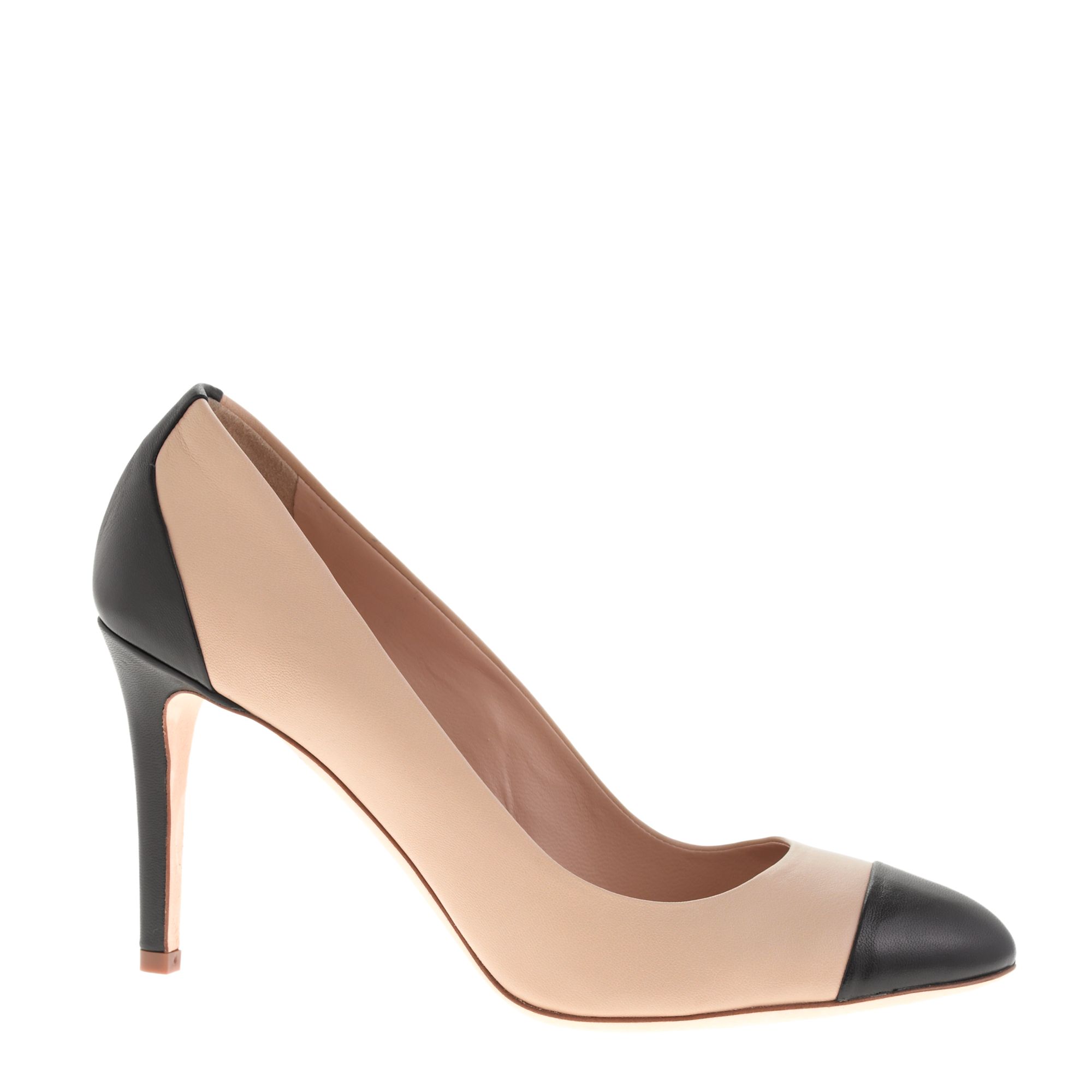 women's cap toe pumps