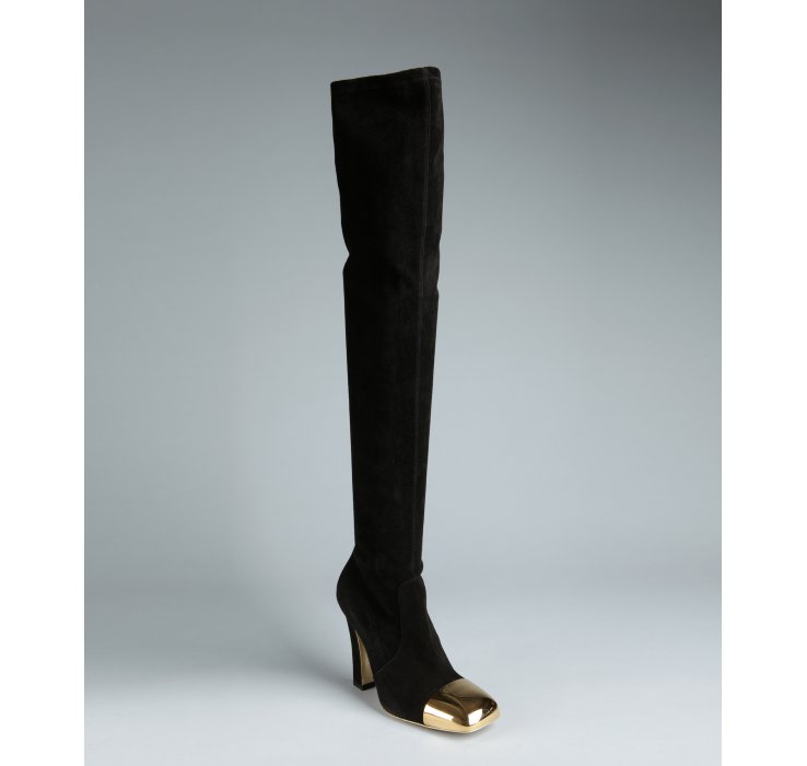 saint laurent long boots