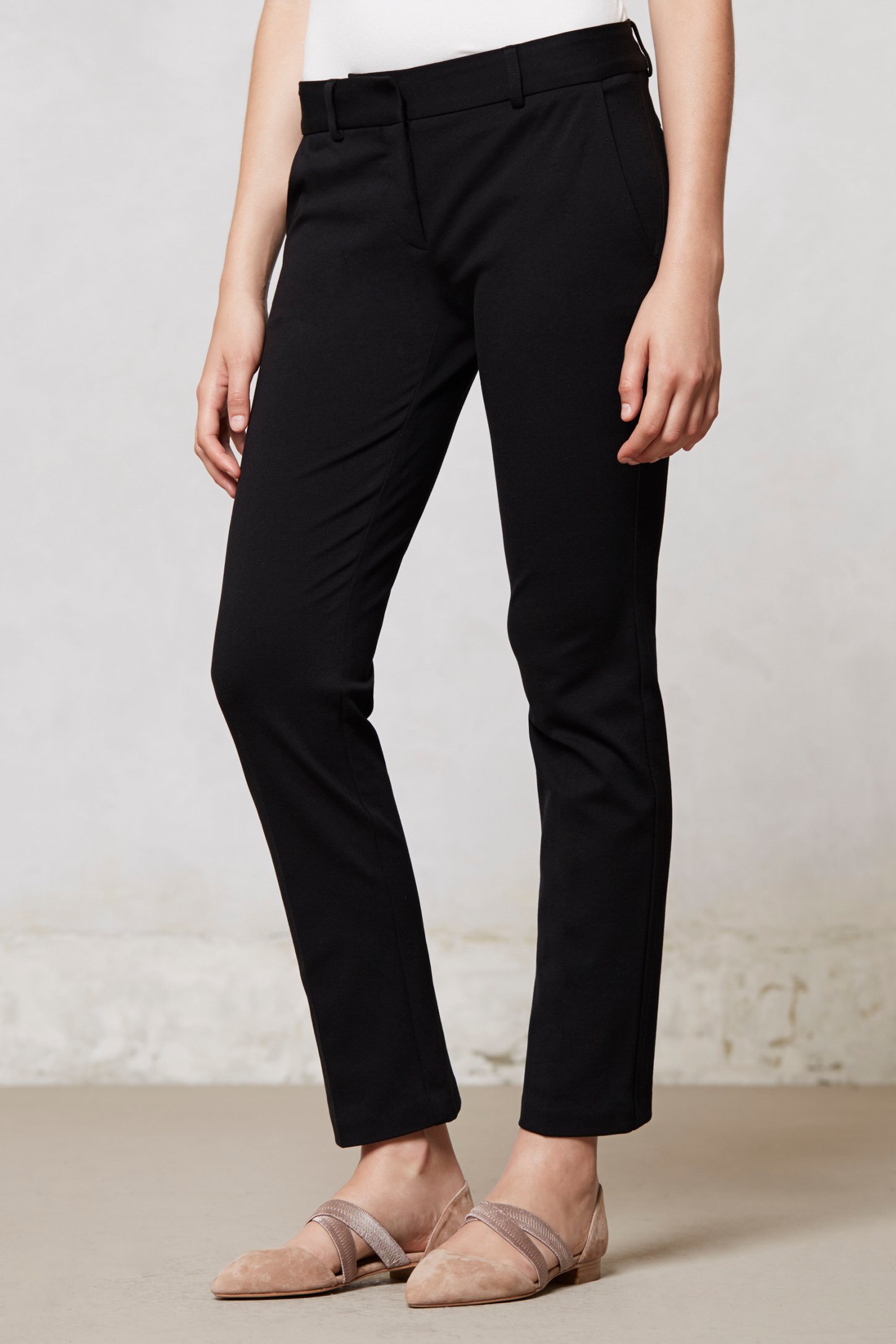 next black ponte skinny trousers