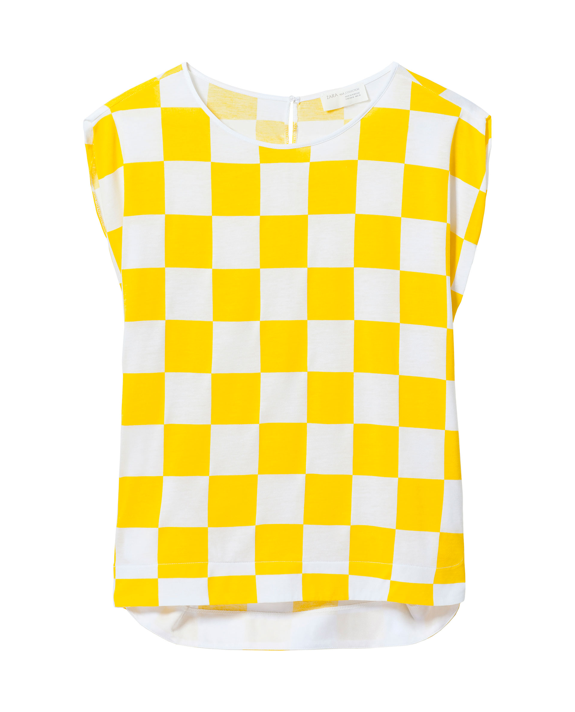 chequered t shirt