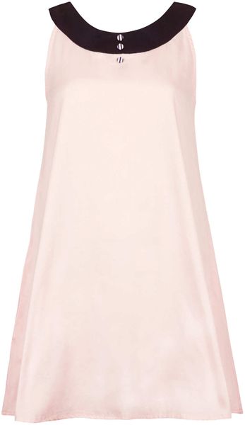 Topshop Janie Dress By Annie Greenabelle in Pink | Lyst