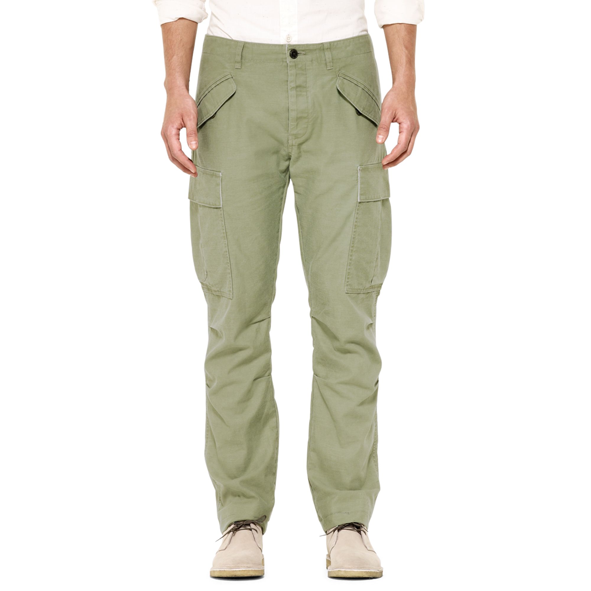 Club monaco Cargo Pants in Green for Men | Lyst
