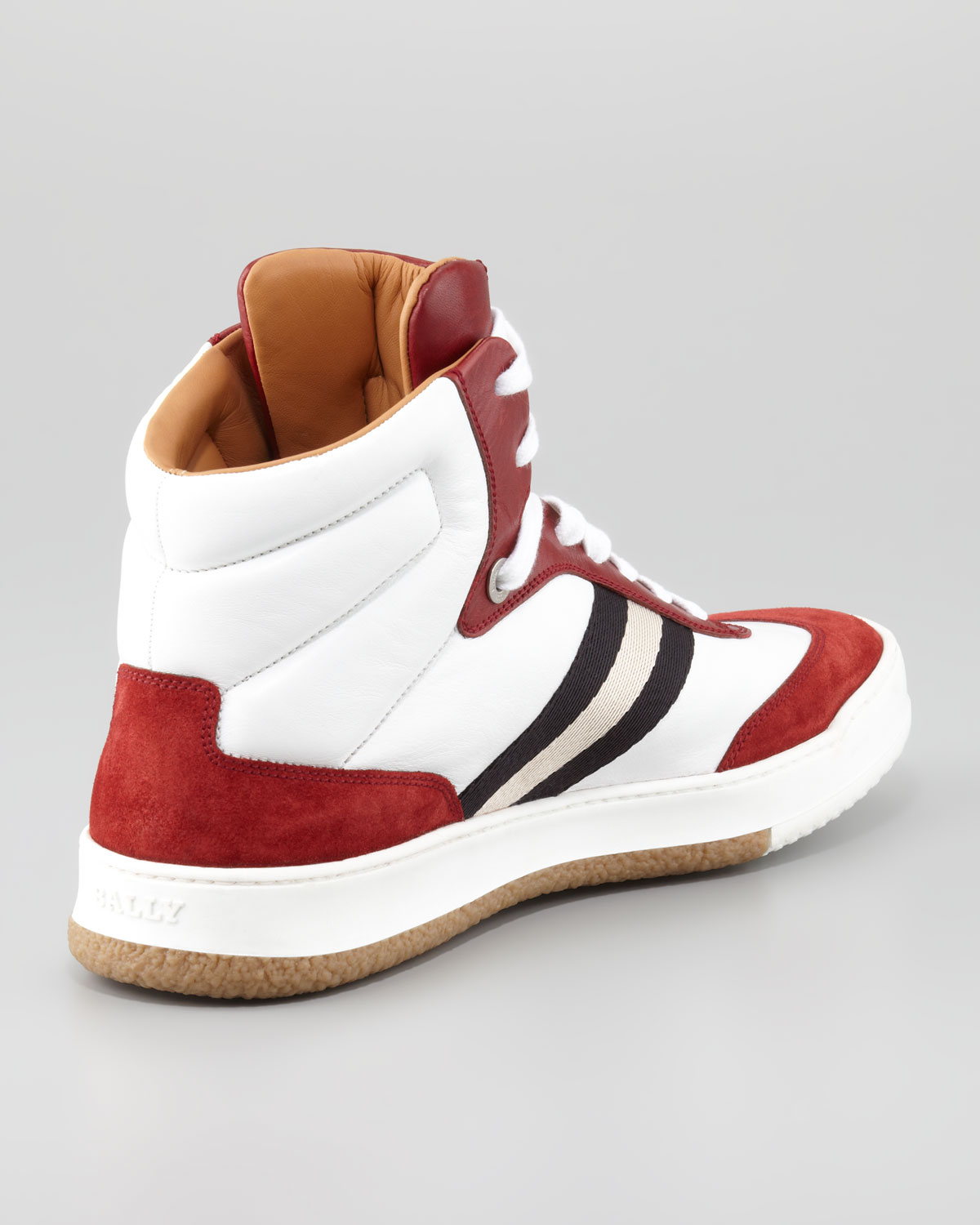bally high top shoes