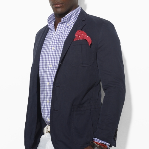 cotton chino sport coat