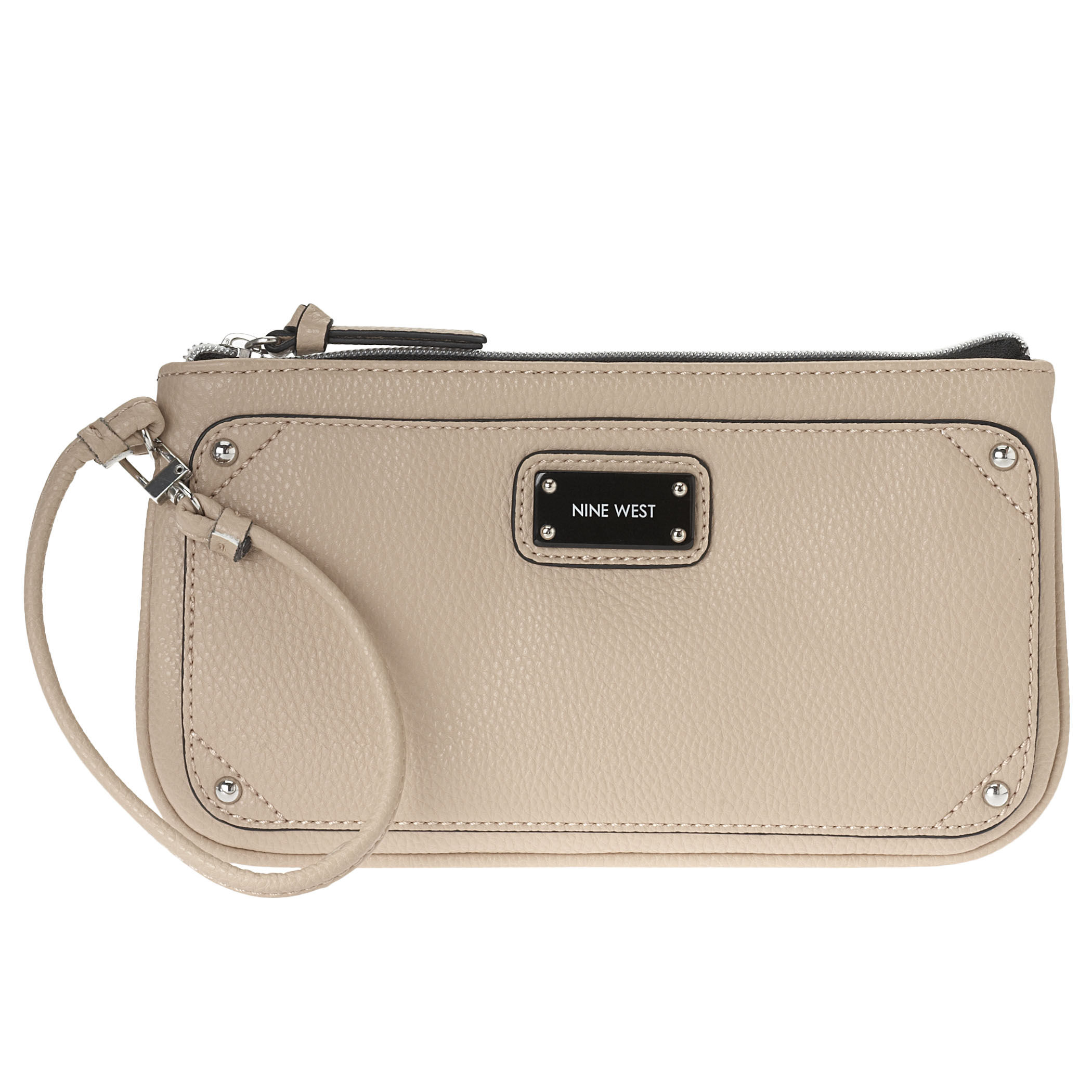 Nine West Double Vision Wristlet in White (BISCOTTI) | Lyst