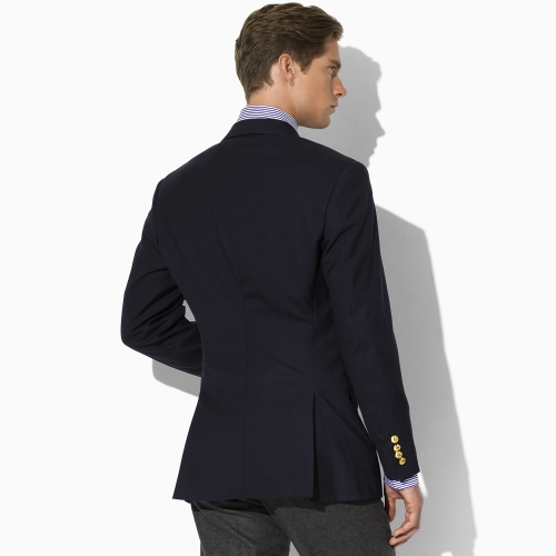 ralph lauren navy blazer mens