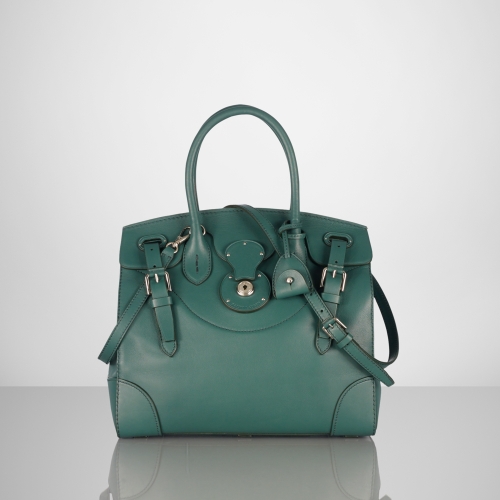 Lyst Ralph Lauren Soft Ricky Bag In Green Gallery Women S Ralph Lauren Ricky