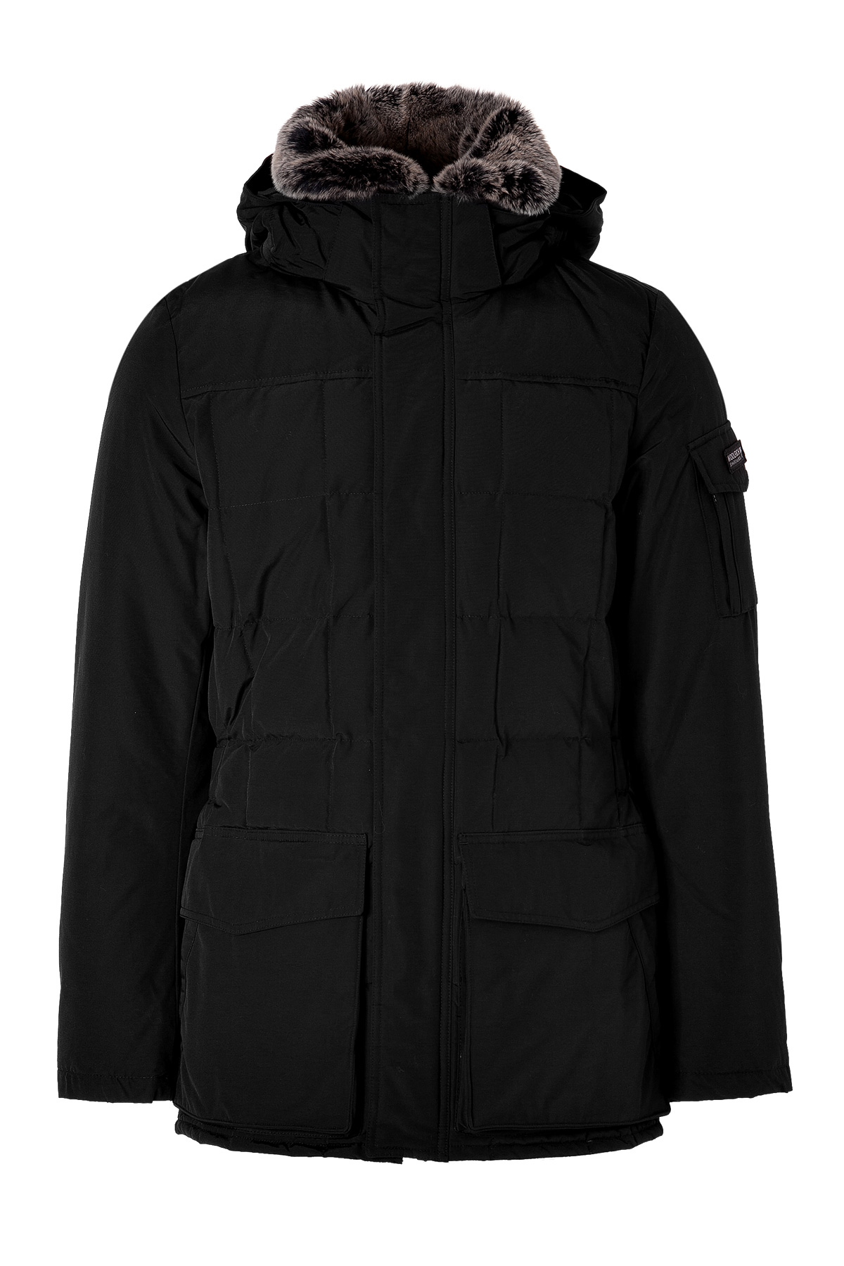 Lyst - Woolrich Blizzard Jacket in Black in Black for Men