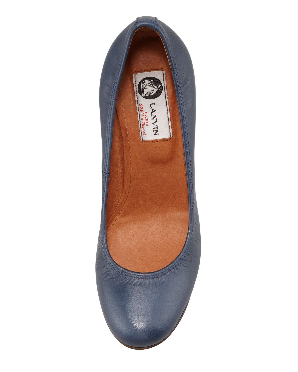 lanvin wedge pump