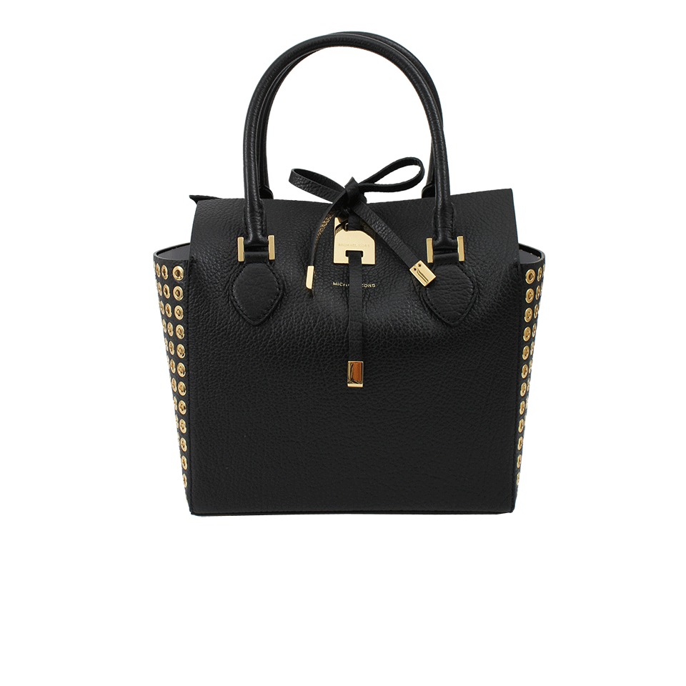 Lyst - Michael Kors Miranda Tote with Grommets in Black