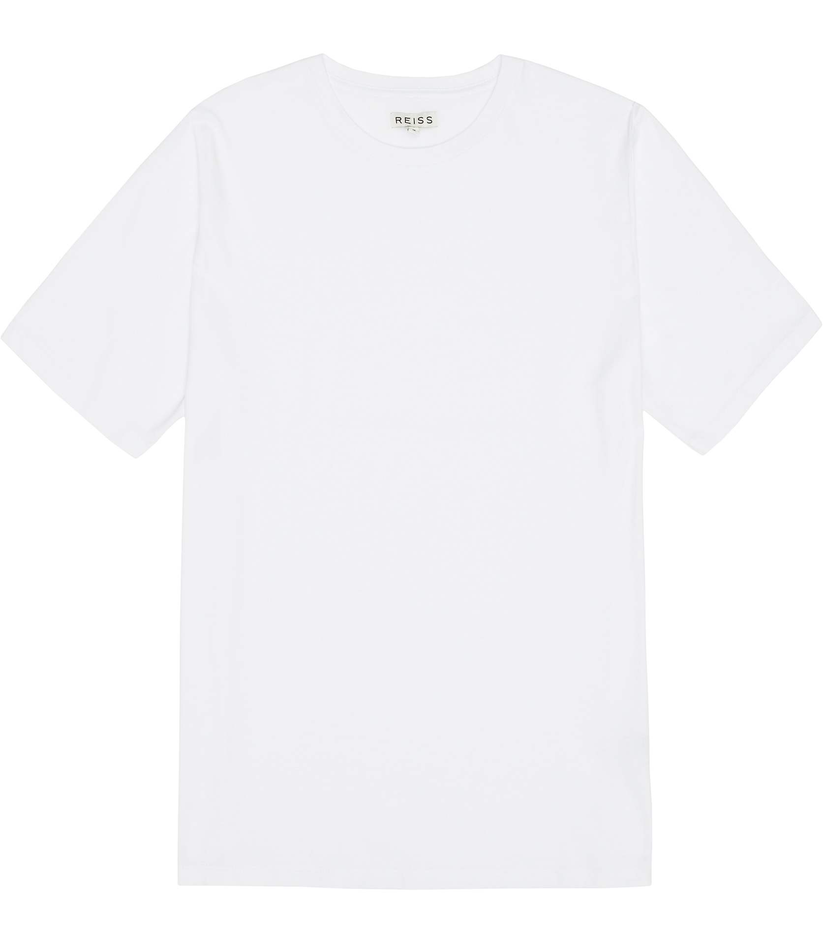 Lyst -    Reiss Dawn Basic Crew Neck Tee in White for Men