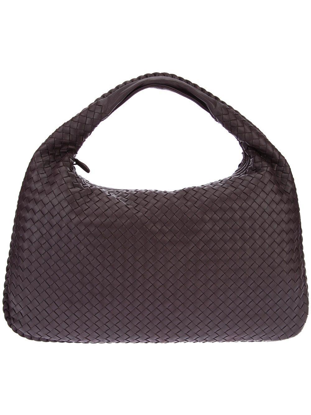 Bottega Veneta | Purple Woven Leather Shoulder Bag | Lyst