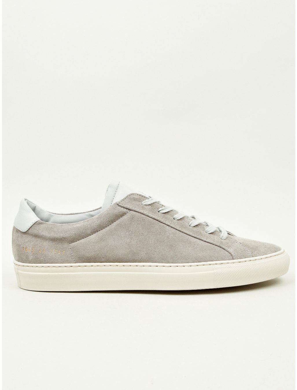 Common Projects Mens Grey Vintage Low Suede Sneakers in Gray for Men ...