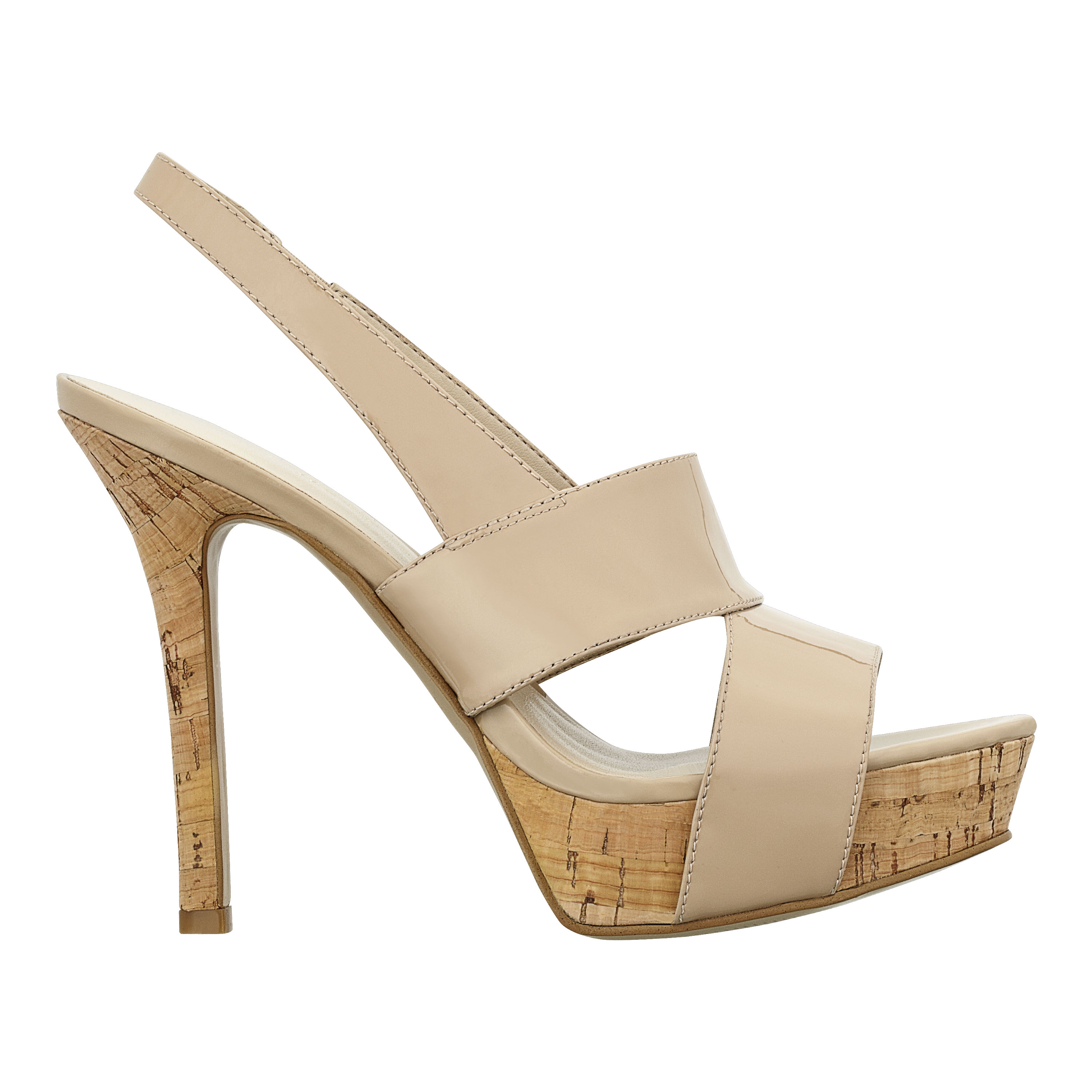 Lyst - Nine West Fairgame Platform Sandal in Brown