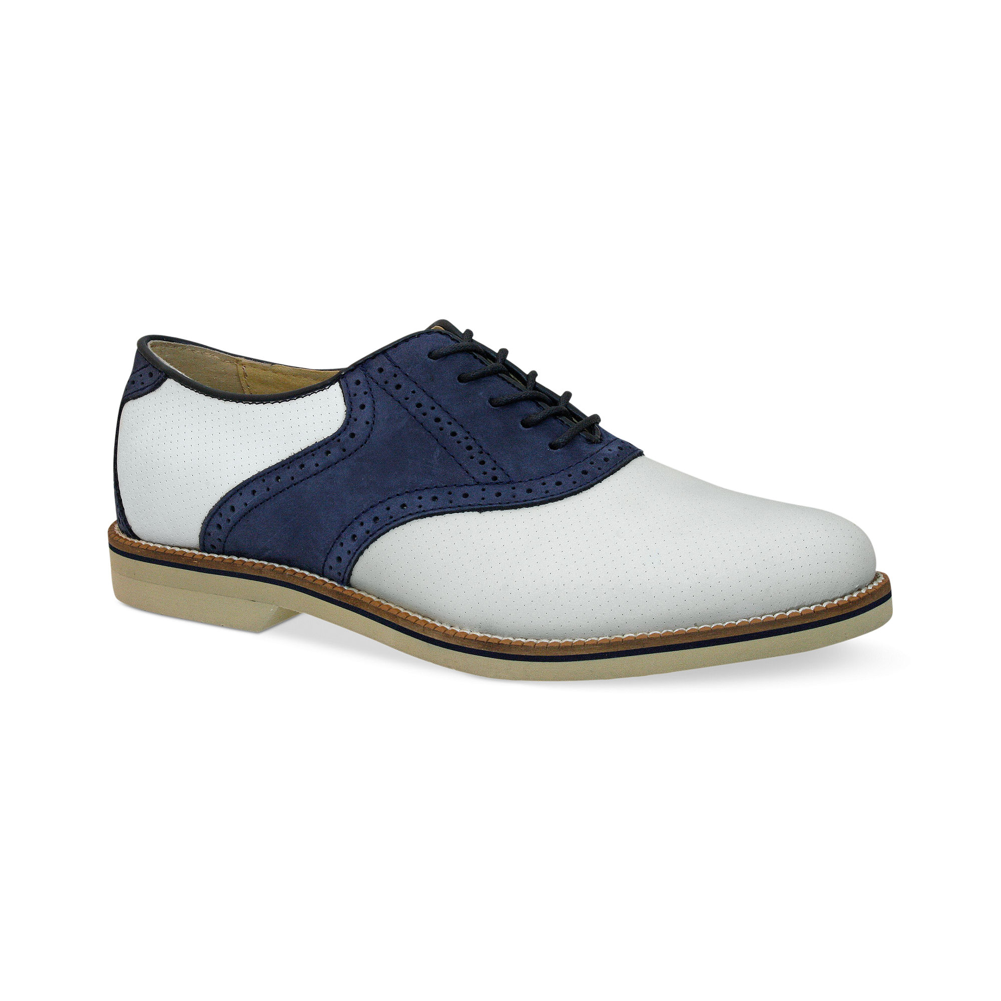 G.h. bass & co. Bass Burlington Plain-toe Saddle Shoes in White for Men ...