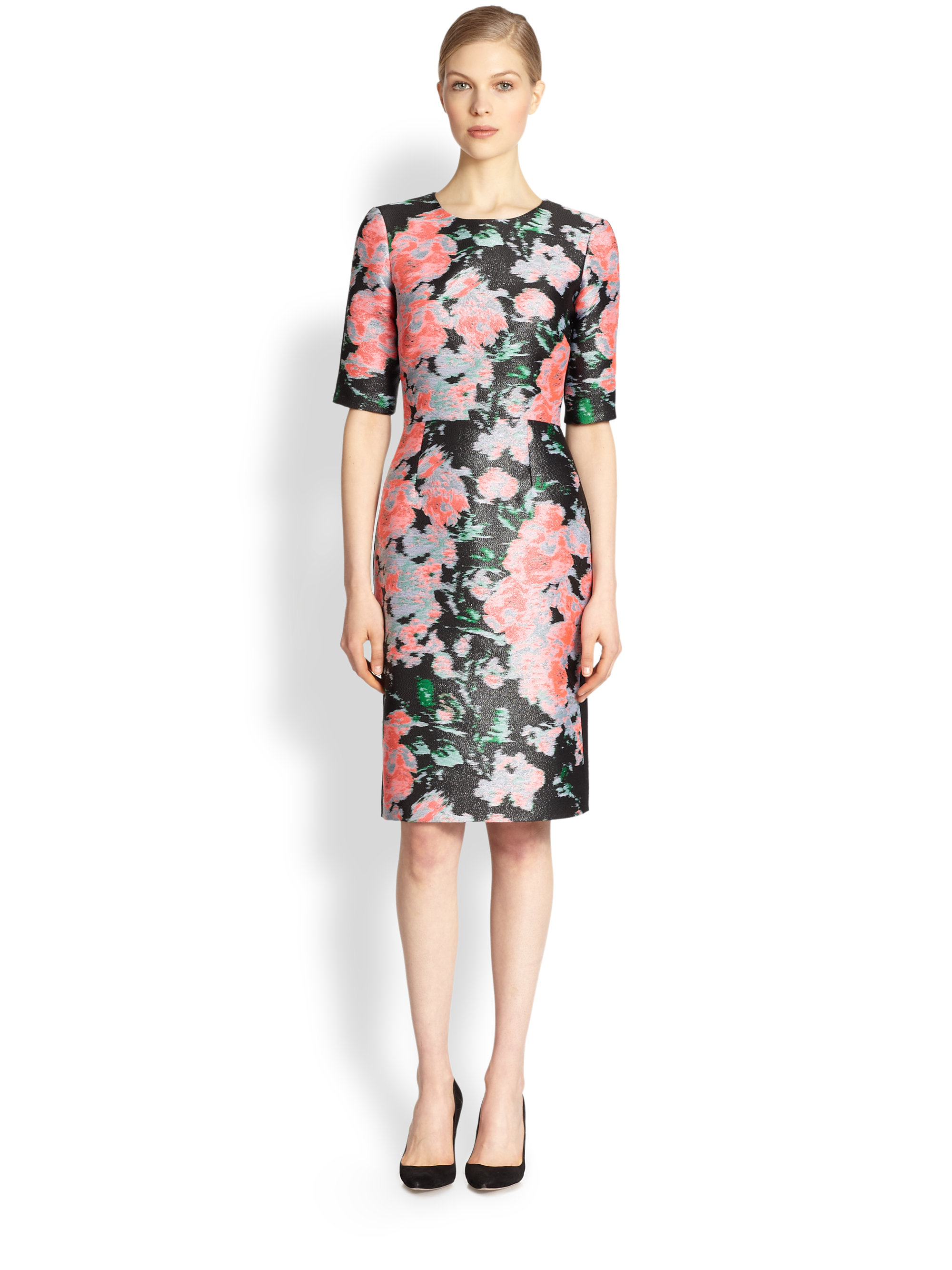 coats decree Dress Erdem Lyst Jacquard Floral coats decree Dress Erdem Lyst Jacquard Floral
