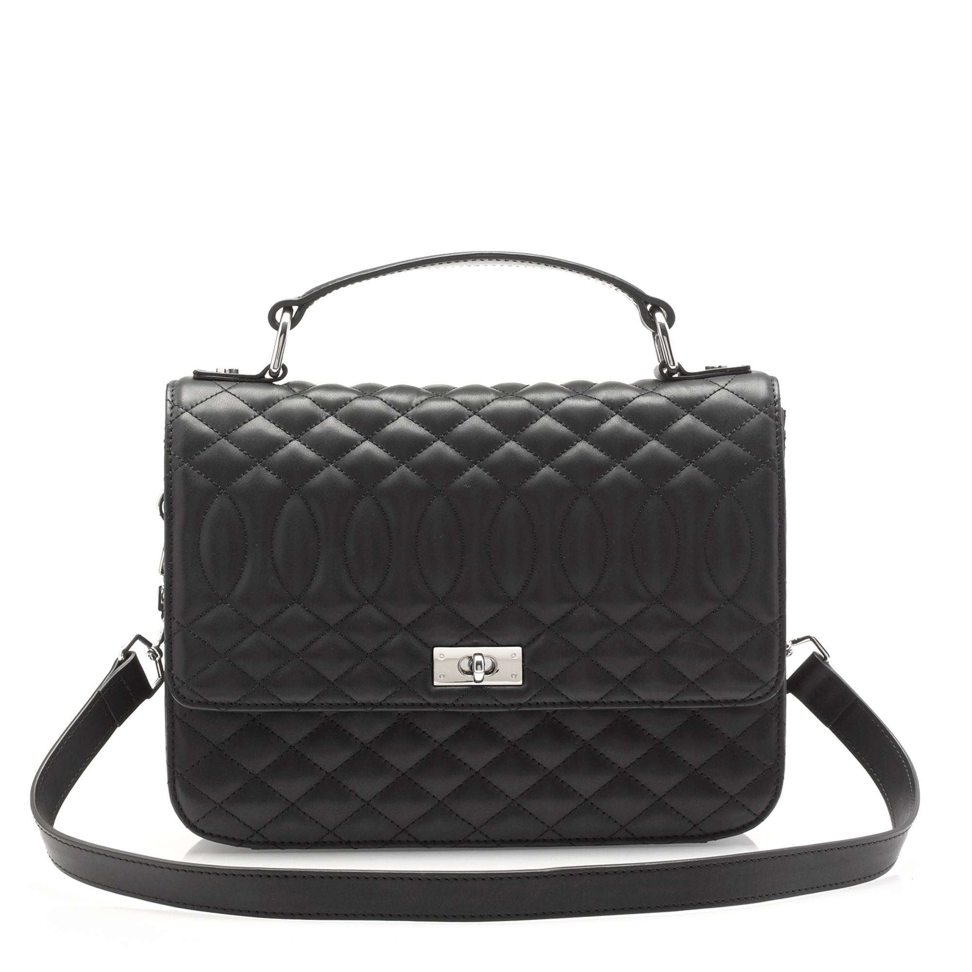 J.crew Quilted Edie Purse in Black | Lyst