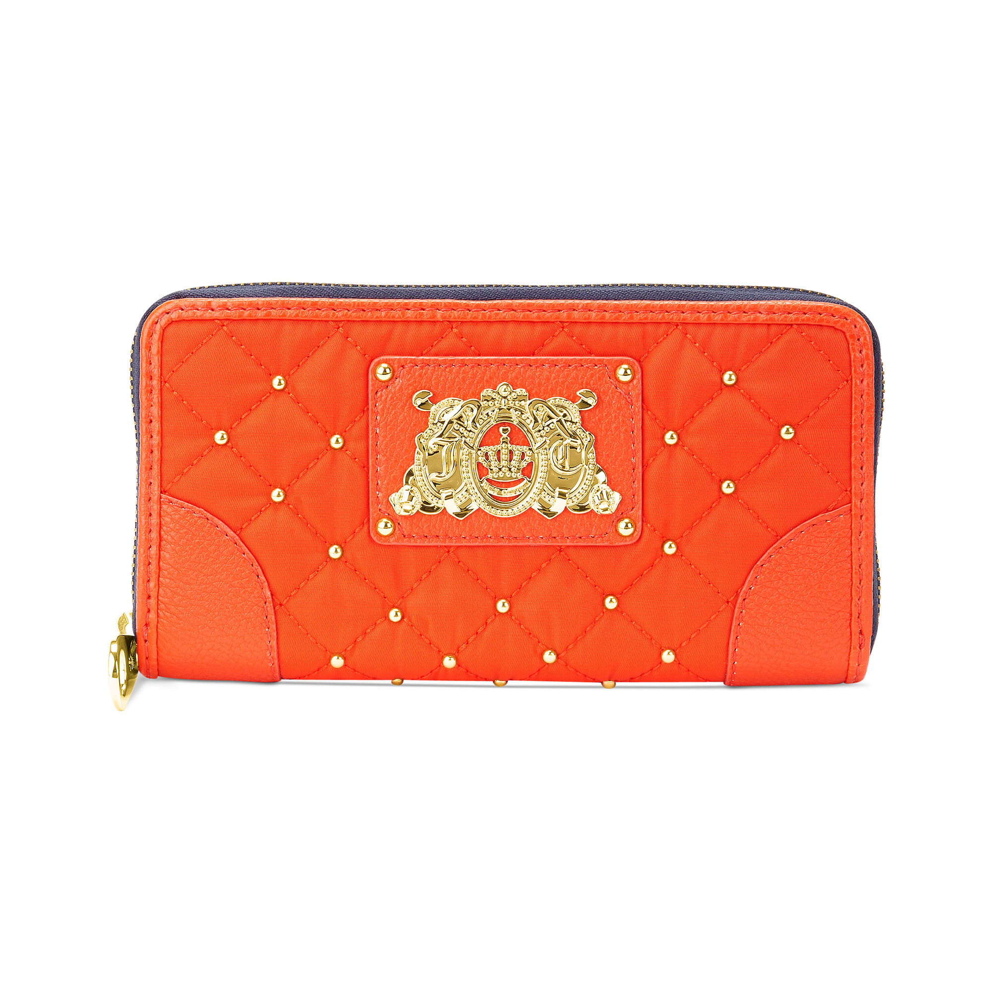 Juicy couture Quilted Nylon Zip Wallet in Orange (Hazy Summer) Lyst