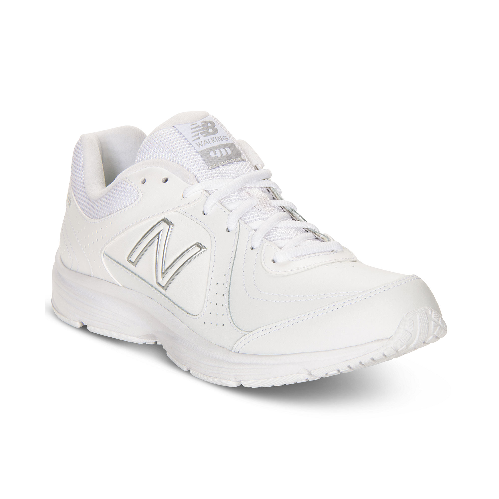 New Balance Men'S 411 Walking Sneakers From Finish Line in White for ...