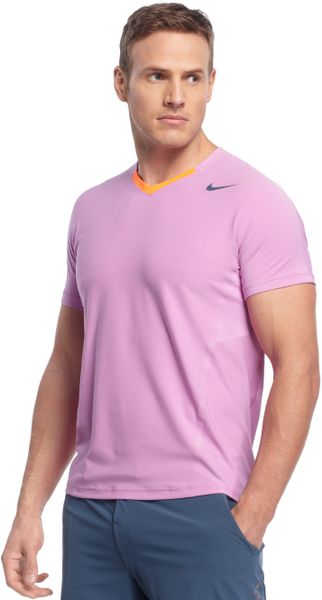 Nike Premier Rafael Nadal Crew Neck Tennis Tshirt in Purple for Men ...