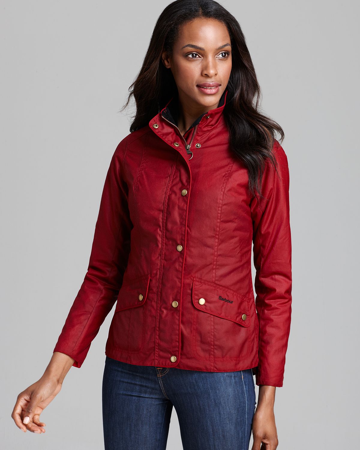 Barbour Jacket Winter Ferndown in Black Lyst