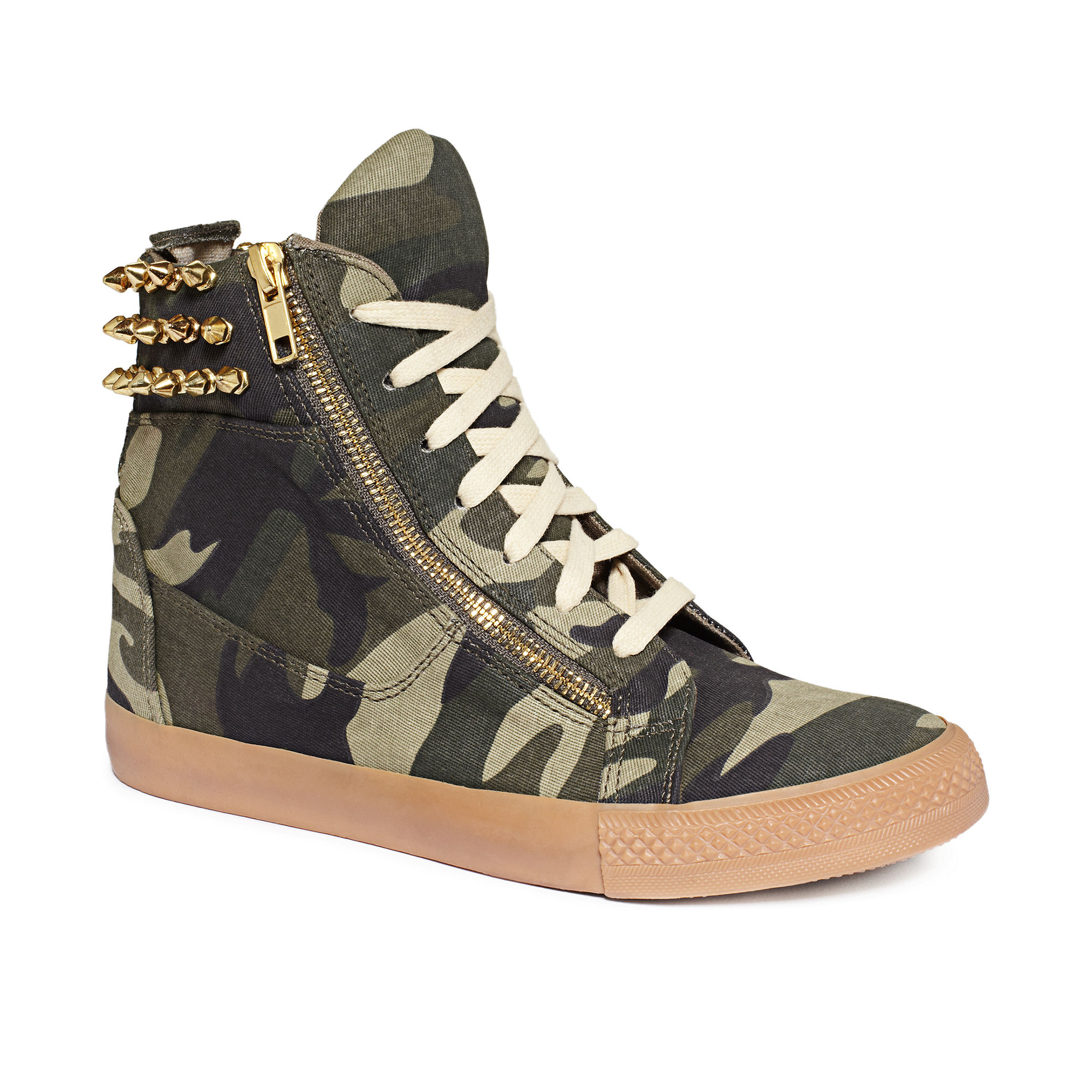 Betsey johnson Nxtstep High Top Sneakers in Green | Lyst