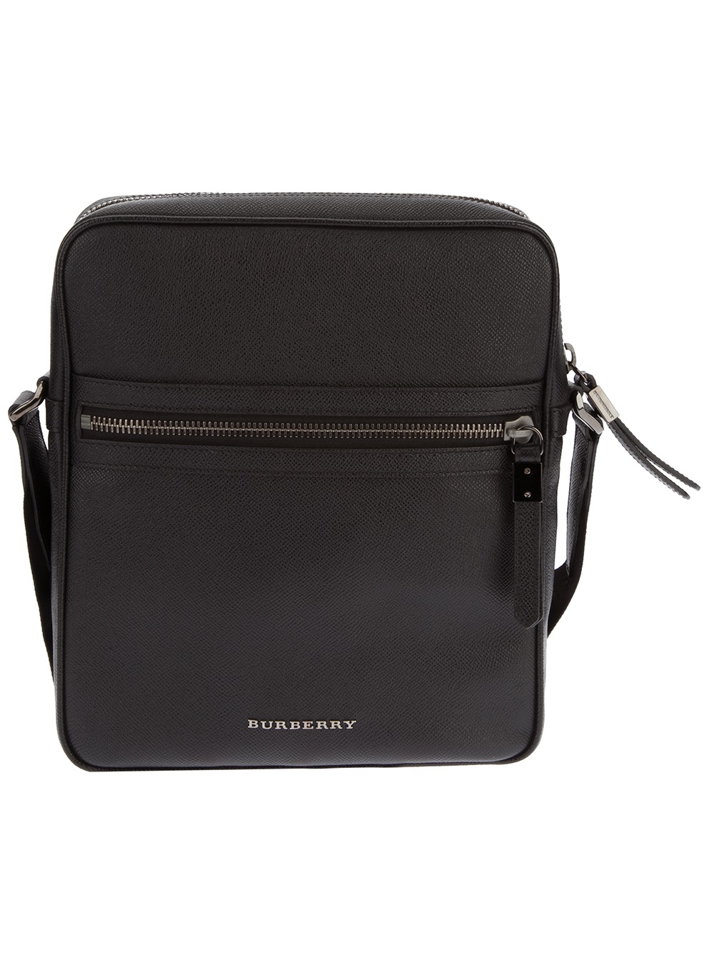 Burberry Branded Messenger Bag in Black for Men | Lyst