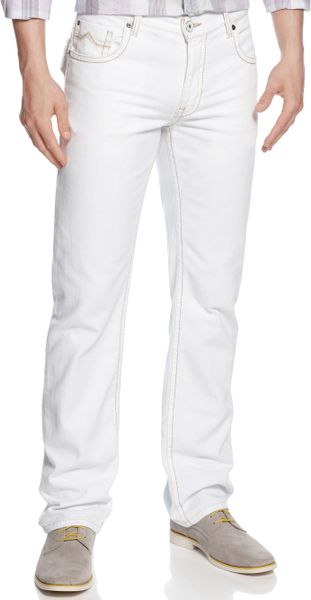 Inc International Concepts Bowdoin Lowrise Bootcut Jeans in White for ...