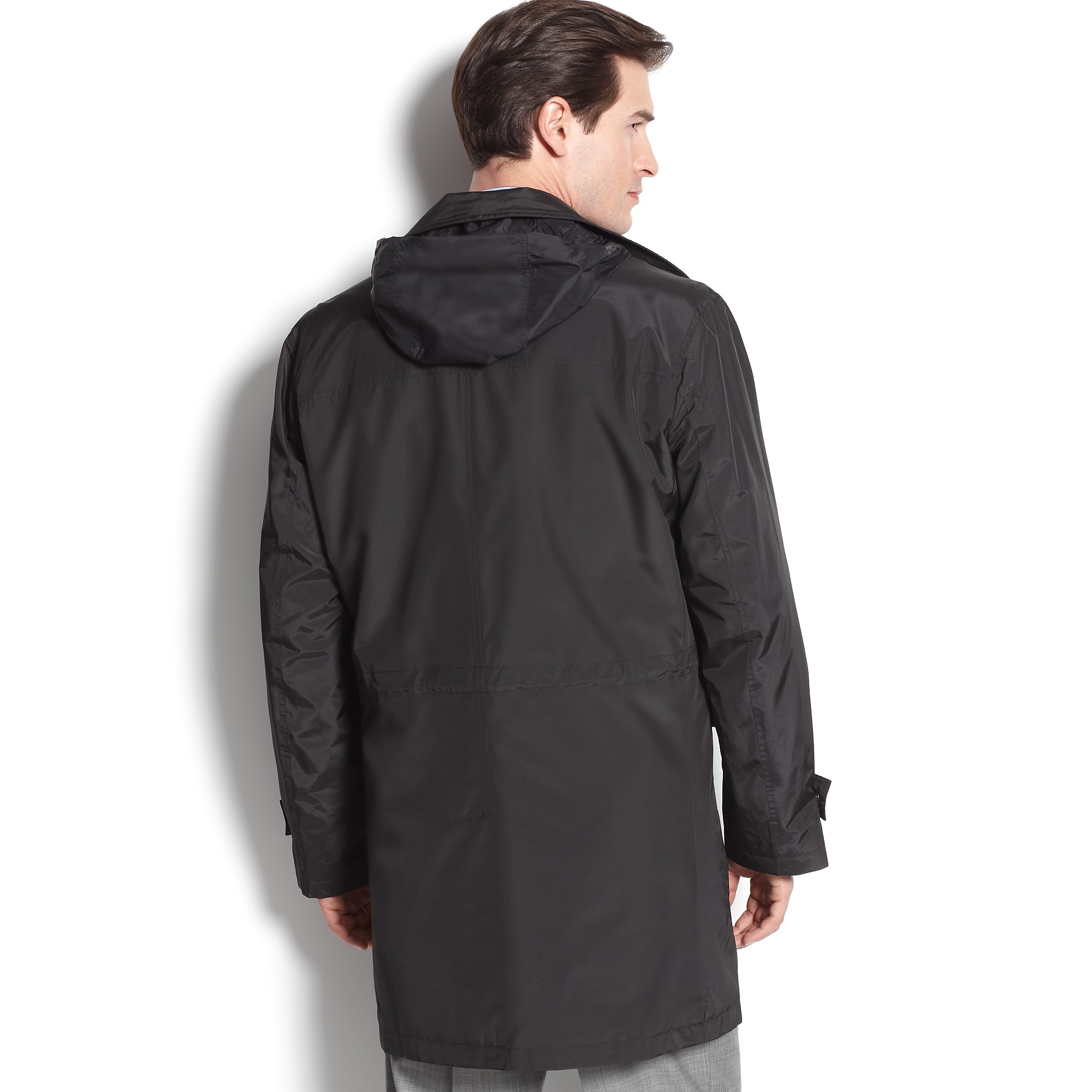 Michael kors Bogota Raincoat in Black for Men Lyst