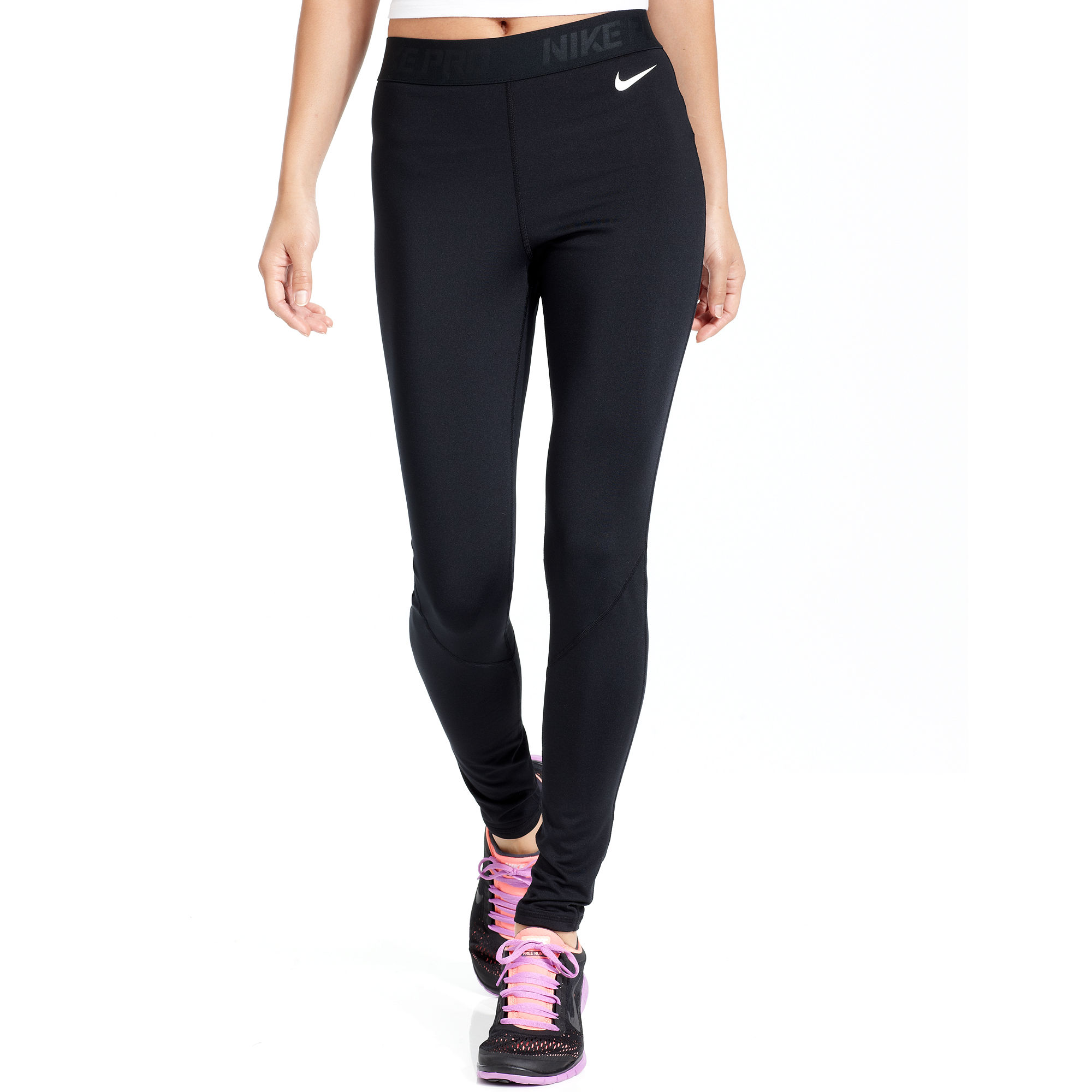 Lyst - Nike Prohyperwarm Drifit Running Leggings in Black