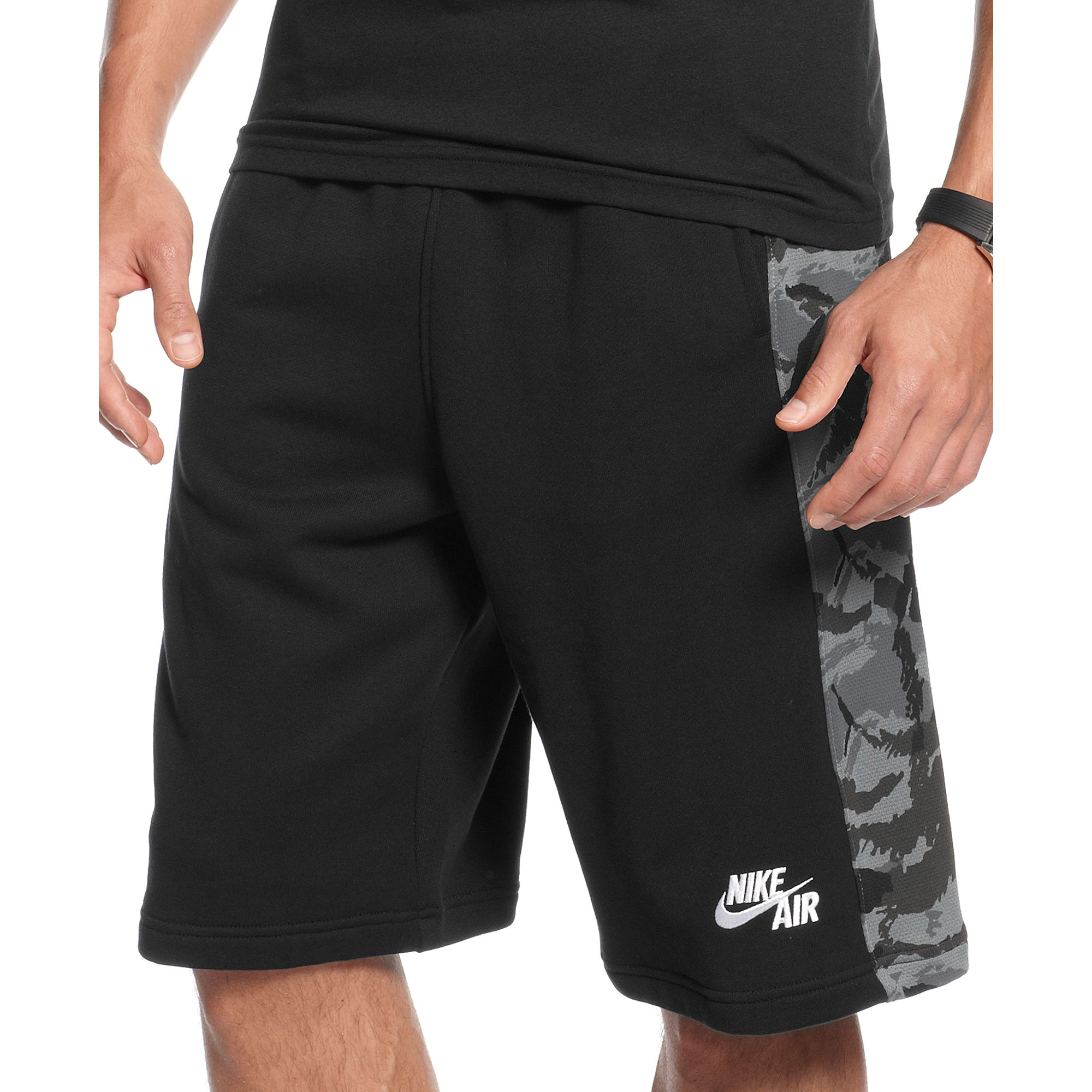 Nike Camo Game Shorts in Black for Men | Lyst