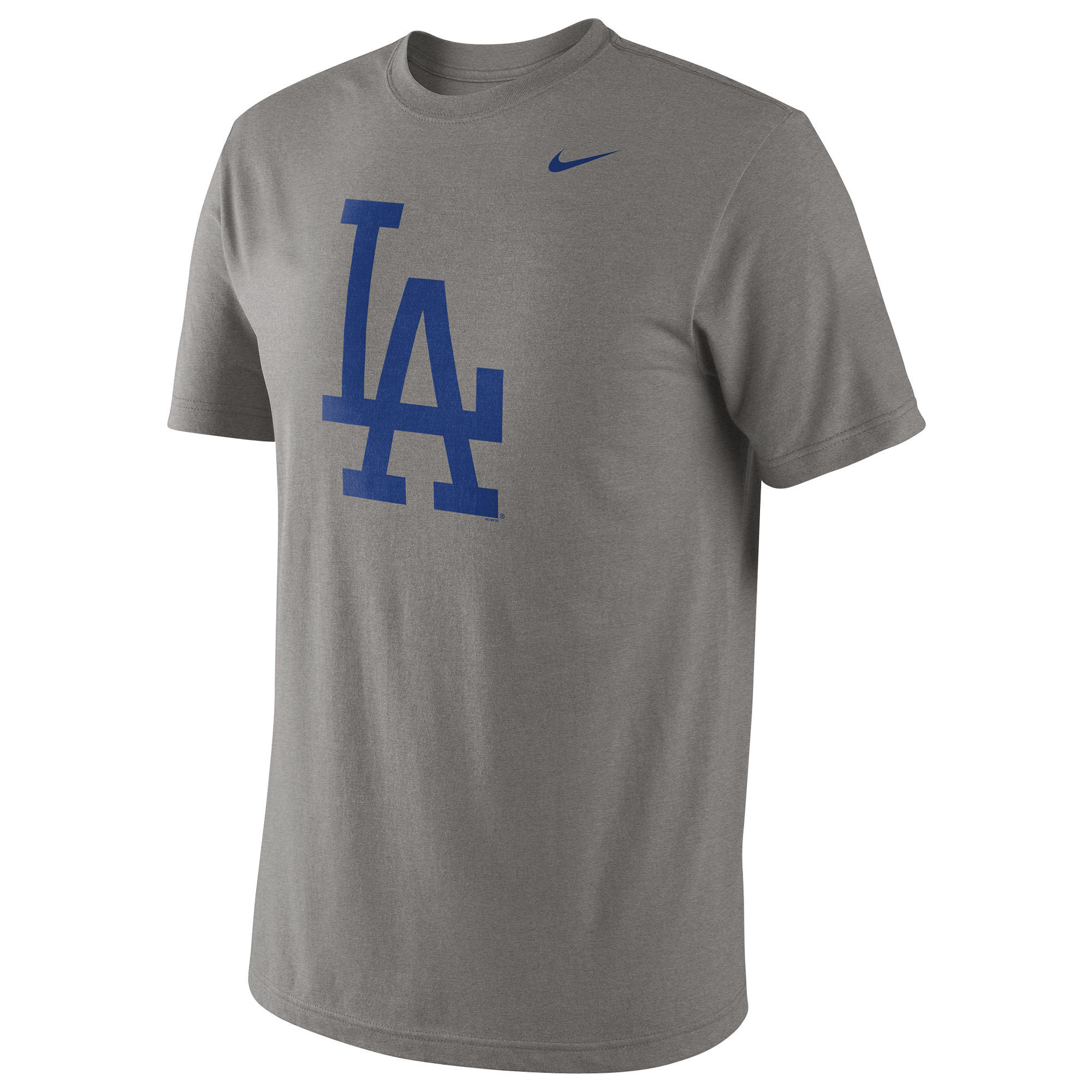 Nike La Dodgers Triblend Logo Tshirt in Gray for Men (Dark Grey Heather ...