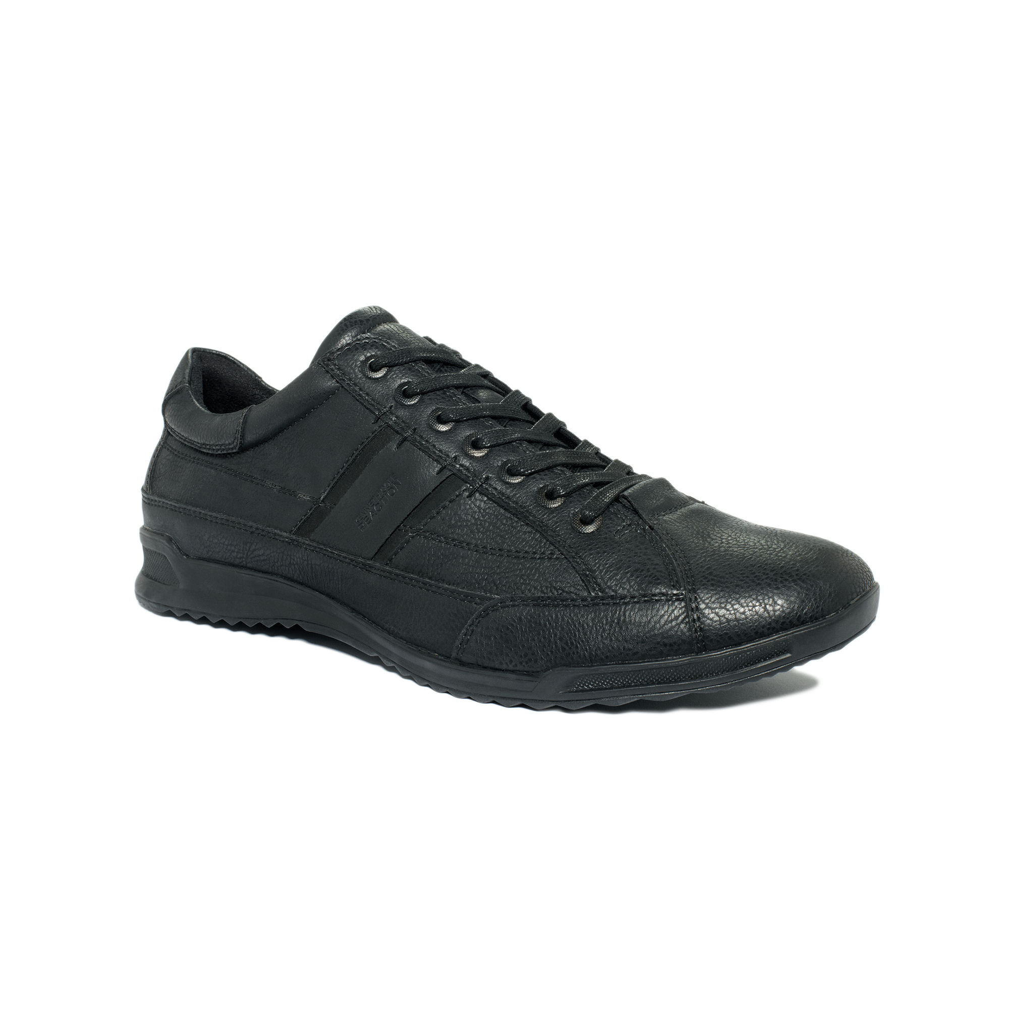 Kenneth Cole Reaction Struck Oil Lace Up Shoes in Black for Men | Lyst
