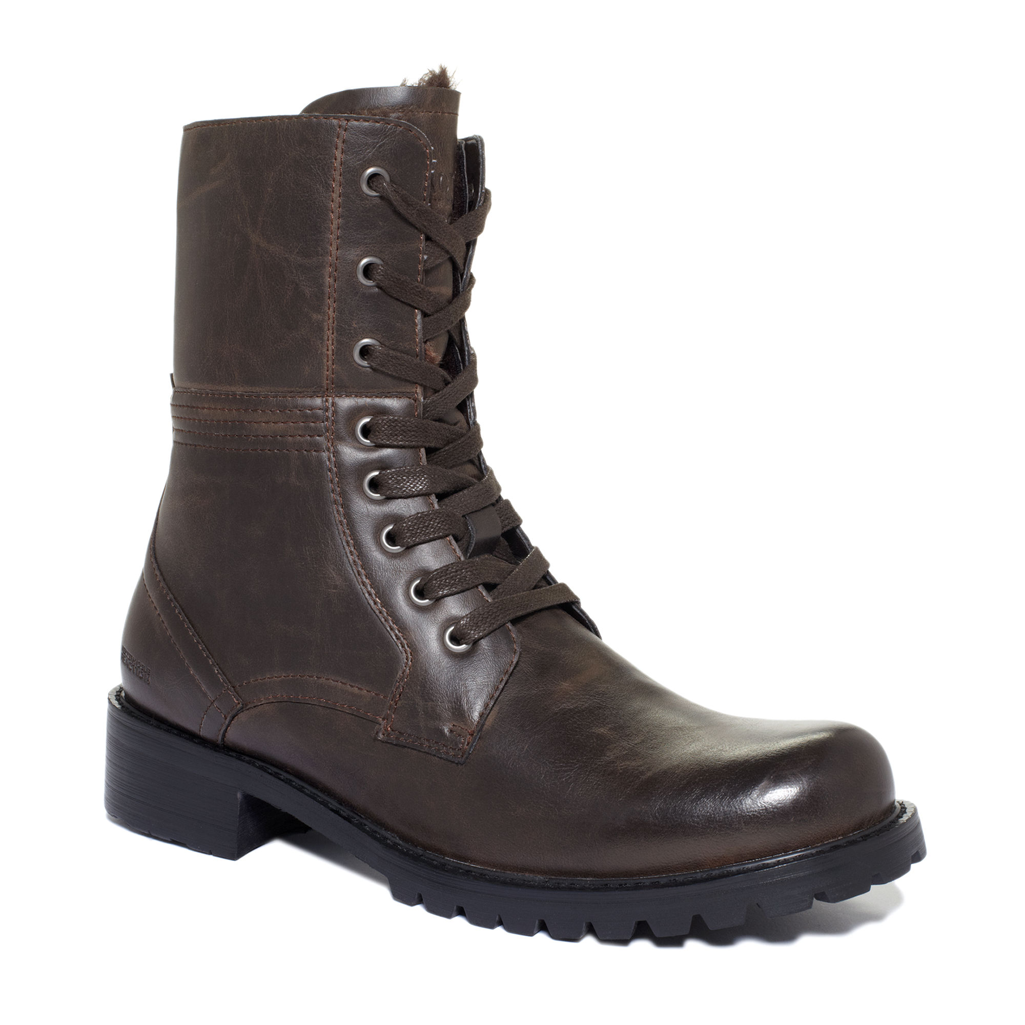 Kenneth Cole Reaction Fauxfur Lined Boots in Brown for Men | Lyst