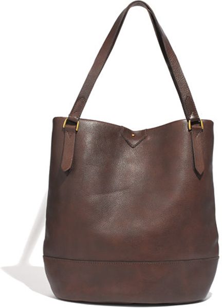 Madewell The Essex Tote in Brown (VINTAGE STOUT) | Lyst