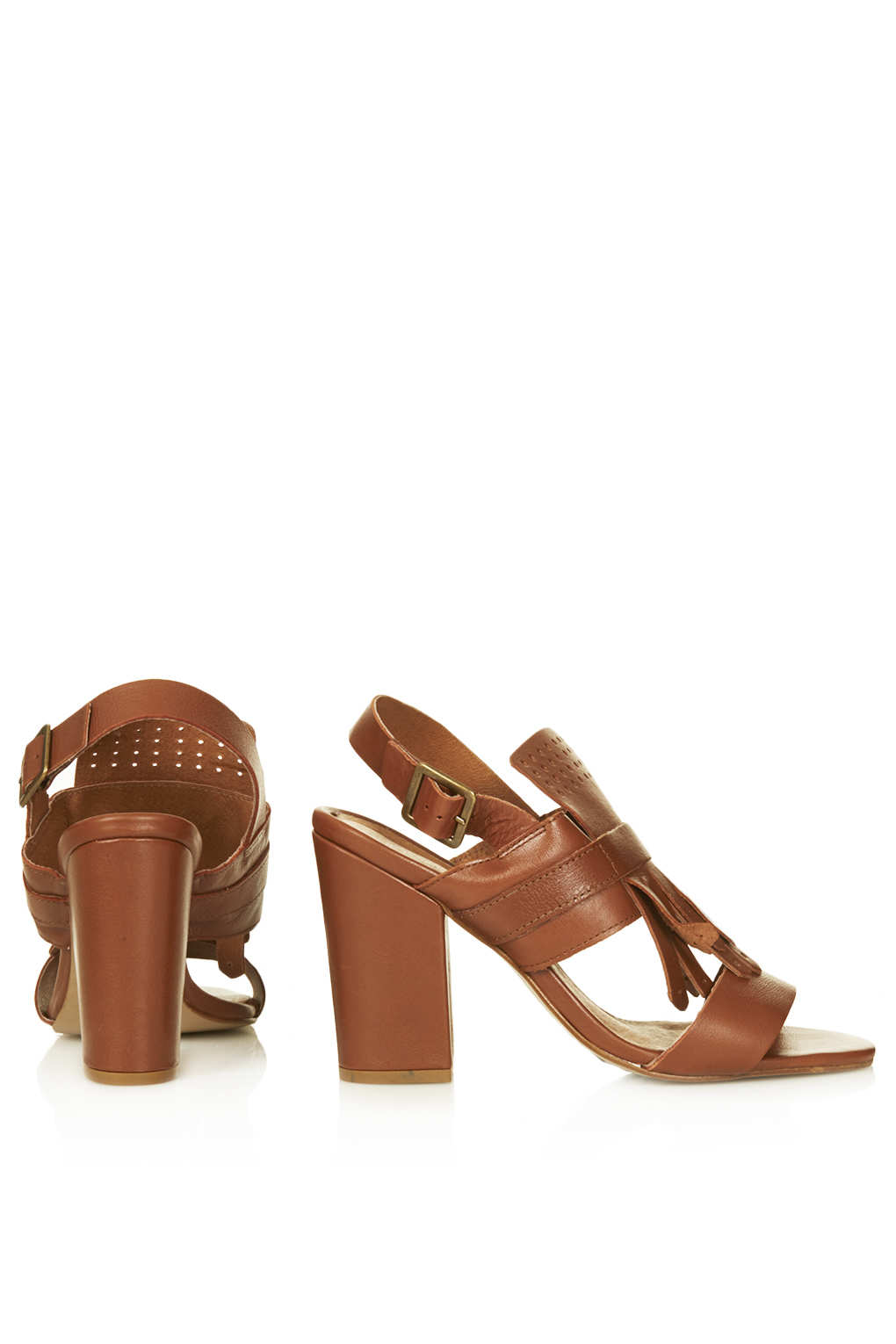 topshop brown sandals