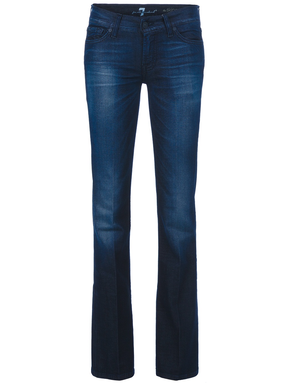 7 for all mankind Bootcut Jeans in Blue | Lyst