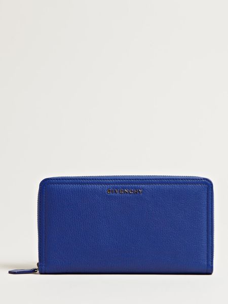 Givenchy Womens Pandora Organiser Wallet in Blue | Lyst