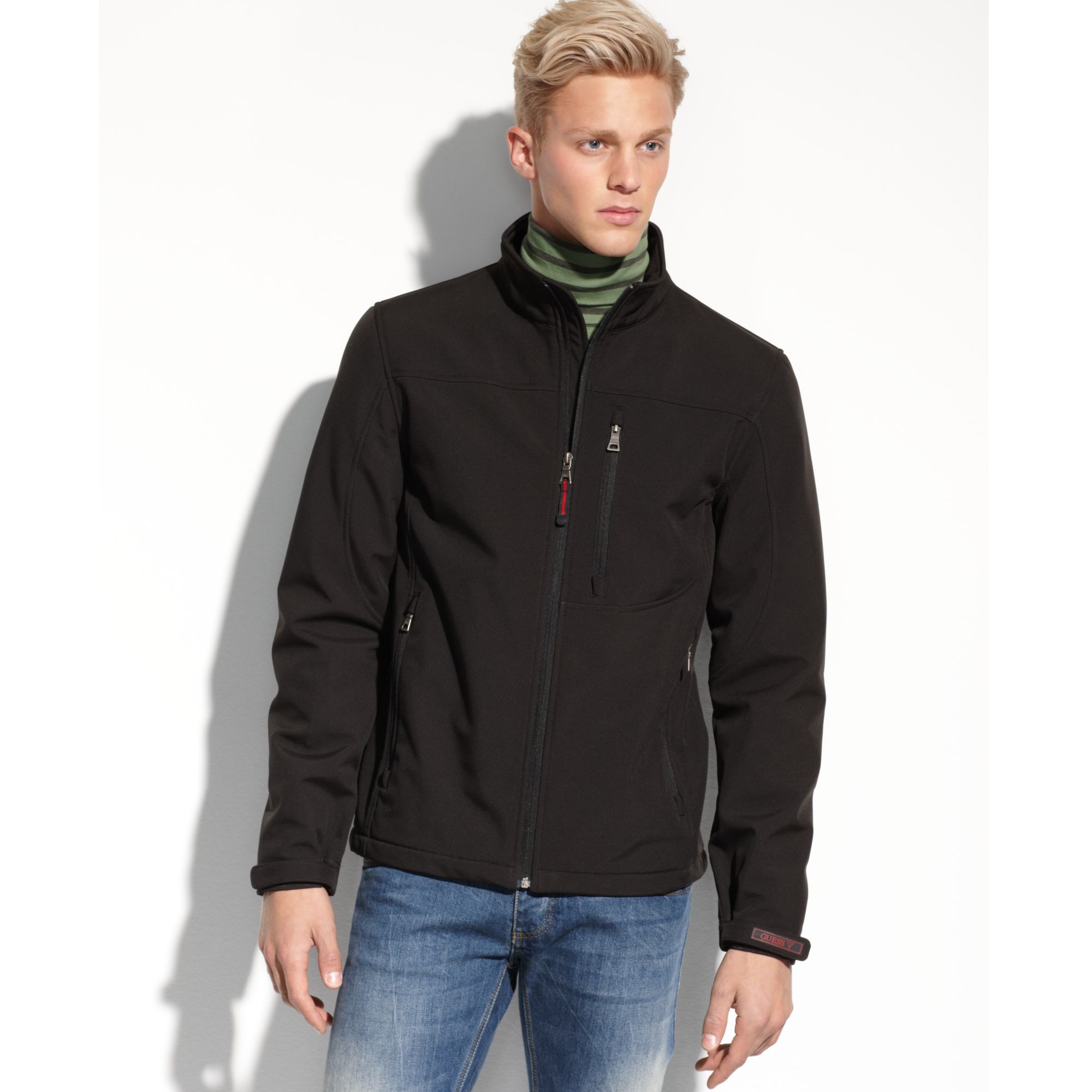 black activewear jacket