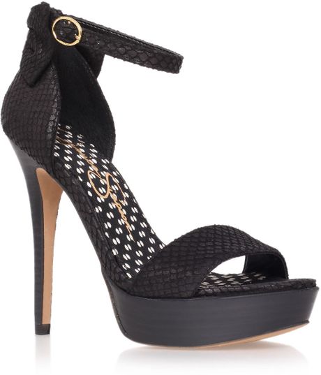 Jessica Simpson Bowie Platform Shoes in Black | Lyst