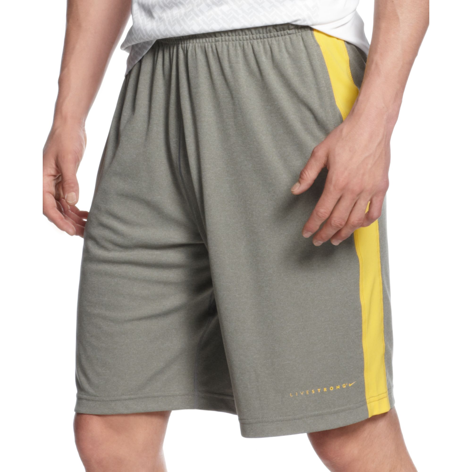 Lyst - Nike Livestrong Fly Shorts in Gray for Men