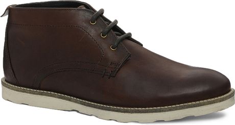 Puma Asos Chukka Boots in Leather in Brown for Men (Tan) | Lyst