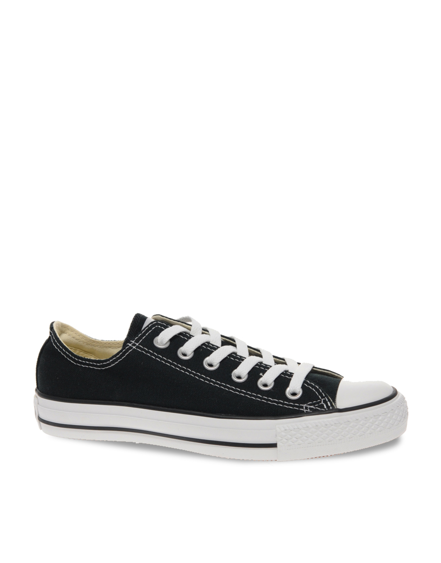 Converse All Star Ox Plimsolls In Black M9166c in Black for Men - Save ...