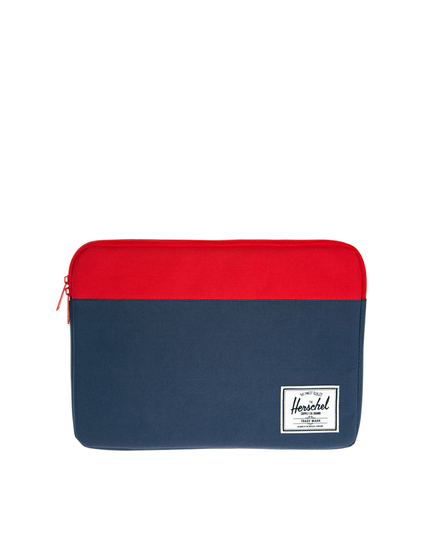 Lyst Herschel Supply Co. Anchor 13 Laptop Sleeve in Red for Men