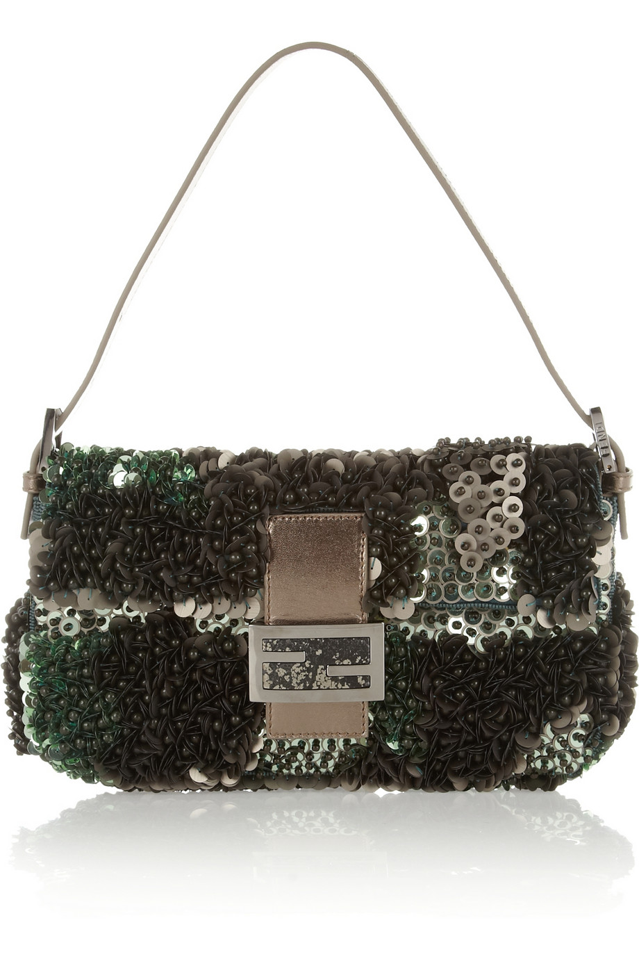 Fendi 'baguette' Shoulder Bag in Green Save 63 Lyst