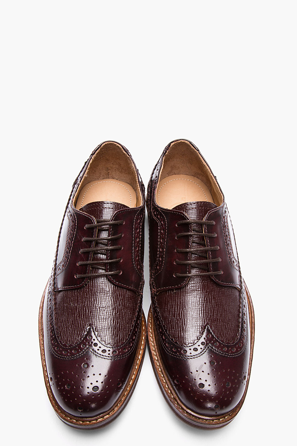 brogues burgundy