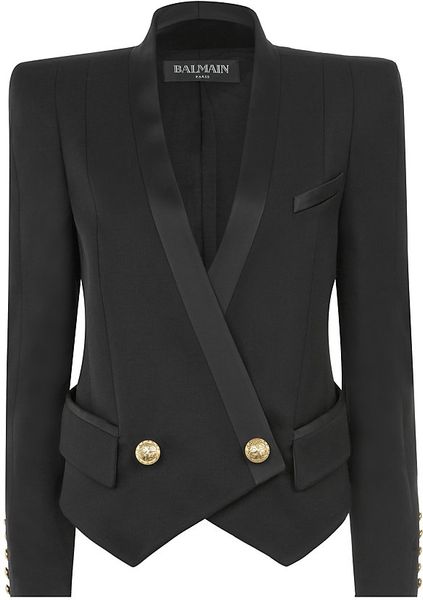 Balmain Tuxedo Jacket in Black | Lyst