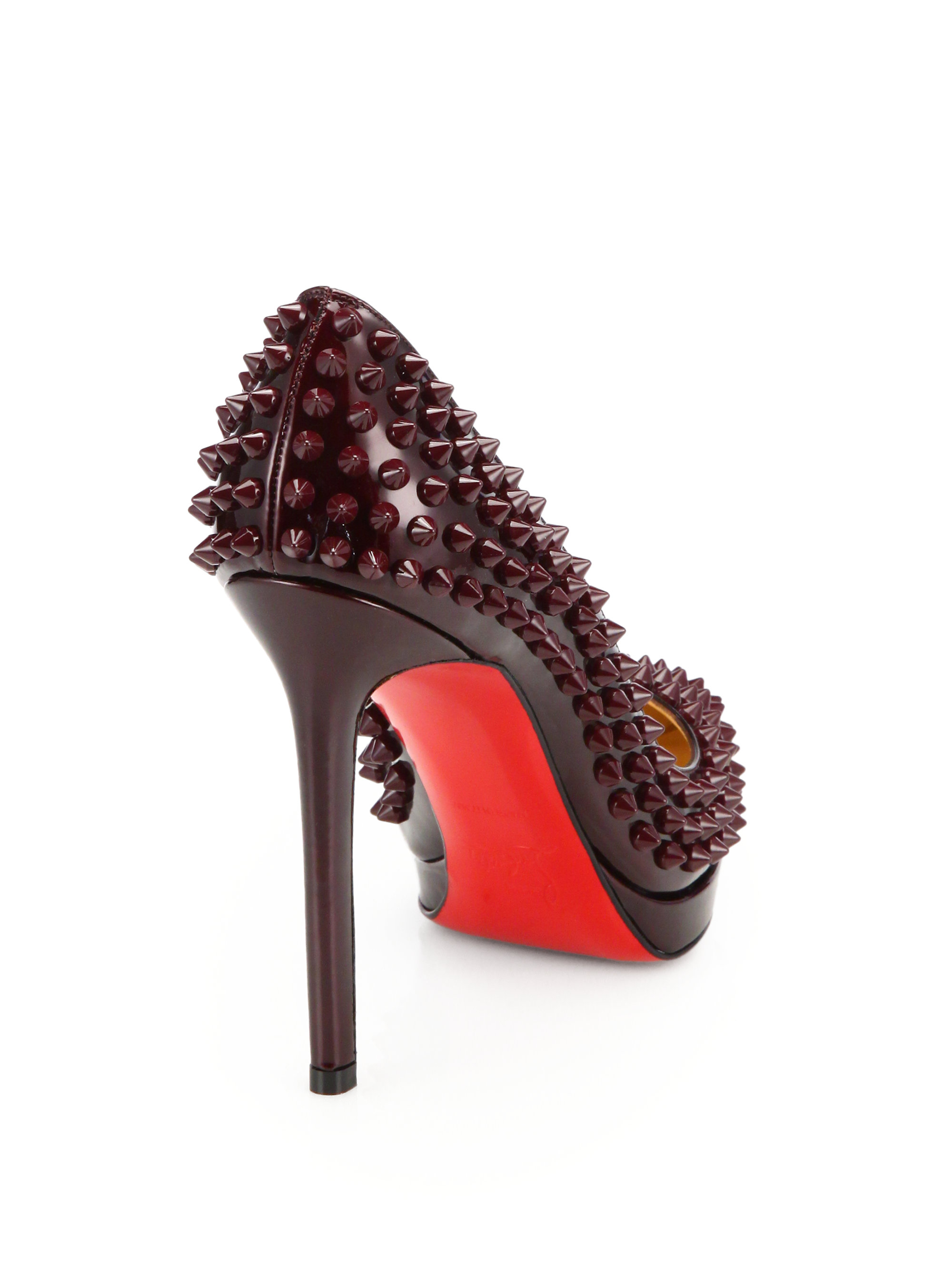 christian louboutin pigalle 120 black leather - Catholic ...  